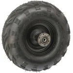 Minibike 6" Rear Steel Wheel Assembly, 145x70-6 V Tread