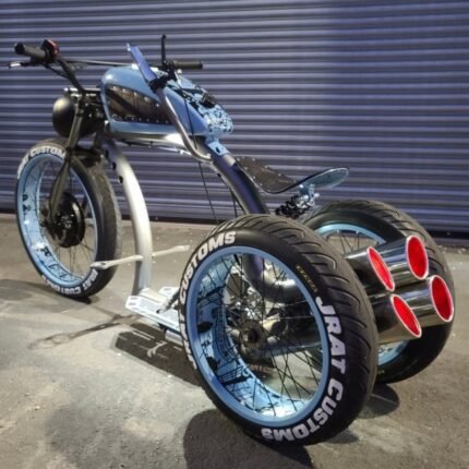 Quadruple Exhaust Bike